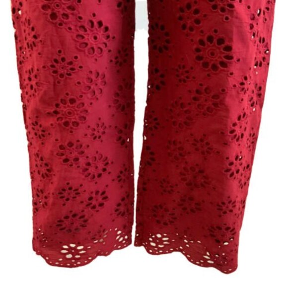 Lovers + Friends Naya Off The Shoulder Jumpsuit One Piece Deep Red M - Picture 7 of 12